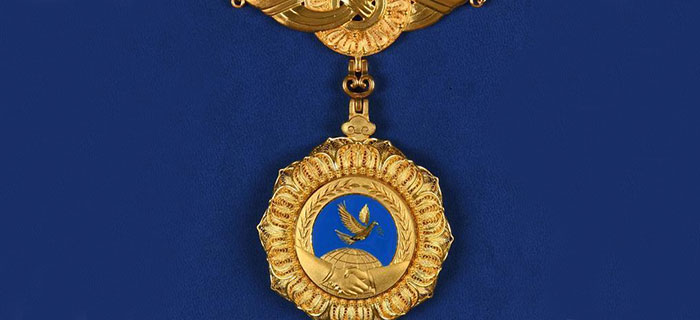 我国将首次颁授中华人民共和国“友谊勋章”