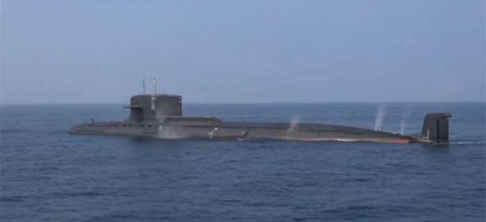 新型潜艇、驱逐舰现身黄渤海 导弹准确命中靶标