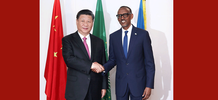 习近平同卢旺达总统卡加梅举行会谈