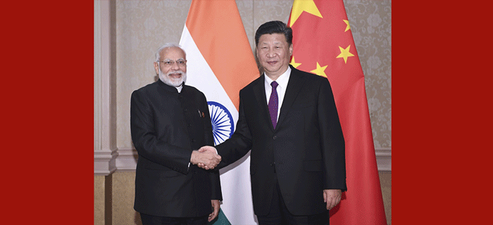 习近平会见印度总理莫迪