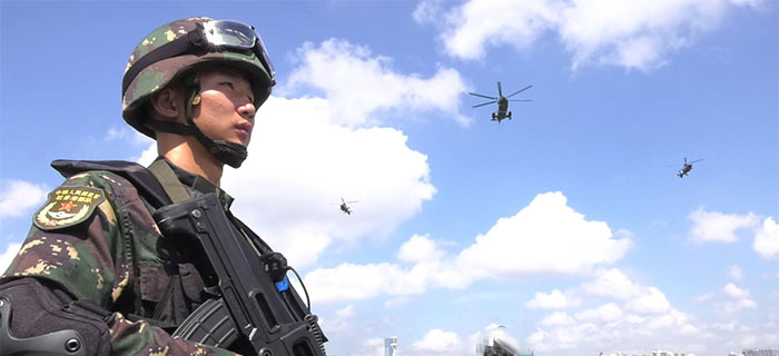 驻港部队陆海空联合巡逻 新增科目让人安全感大增