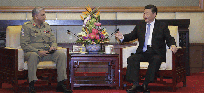 习近平会见巴基斯坦陆军参谋长
