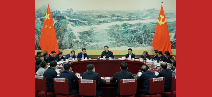 习近平同中华全国总工会新一届领导班子成员集体谈话