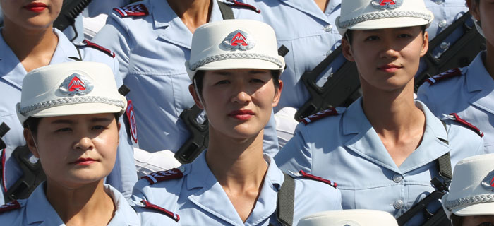 十年，“辣妈”重返民兵方队丨我是排头兵①