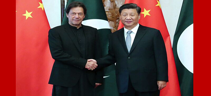 习近平会见巴基斯坦总理伊姆兰·汗