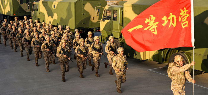 火箭军某旅发射二营：以我无名铸就大国威名