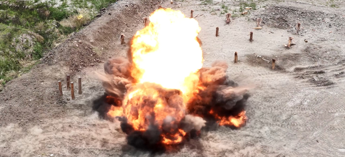 带你近距离感受实爆威力