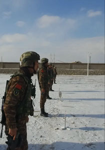 零下26℃，手枪限时快速射击！