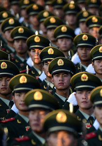 武警部队方队No.1，这就是中国军人的排面！
