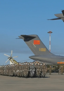 俄“高加索-2020”演习：中方参演部队全部抵达演习地域。