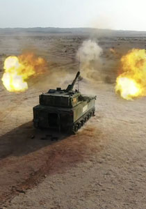 放，直击炮兵检验性射击演练！