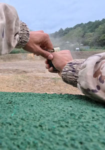 沉浸式体验手榴弹实投现场