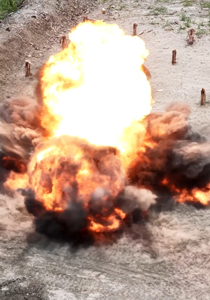带你近距离感受实爆威力