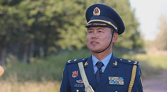 领导指挥方队领队陈作松：将军本色是战士