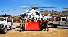 听！中国直升机维和分队从非洲传回来了新年祝福！