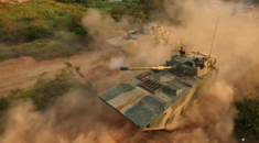 震撼！水陆两栖铁甲乘风破浪霸气“怒吼”