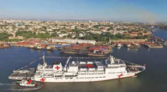 再次靠港！中国海军和平方舟医院船首访多米尼加