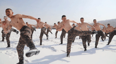 零下20℃，特战队员与雪地的“亲密接触”看着都冷！