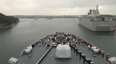 现场丨中国海军第31批护航编队结束对澳大利亚访问