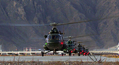 雪域高原 陆航战鹰完成8小时跨昼夜连续飞行