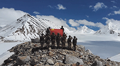 西藏阿里丨边防官兵对党的誓言萦绕在“生命禁区”！