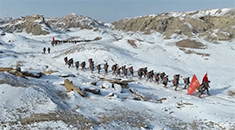 新疆克拉玛依军分区冰雪极寒砺精兵