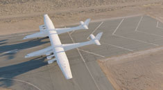 一架飞机两个头 世界最大飞机完成滑行测试