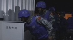 黎巴嫩：中国维和建筑工兵分队组织夜间应急防卫演练