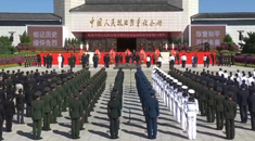 独家视频丨习近平等党和国家领导人出席向抗战烈士敬献花篮仪式