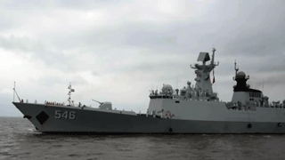 海军第28批护航编队访问加蓬