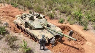 考考主战坦克96A