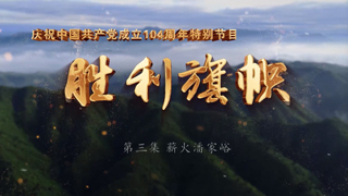 庆祝中国共产党成立104周年特别节目 胜利旗帜 第3集 薪火潘家峪