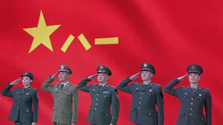 护卫那抹中国红——退役仪仗兵团体
