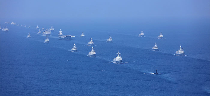 南海大阅兵精剪镜头来了!点开视频,再燃一次!